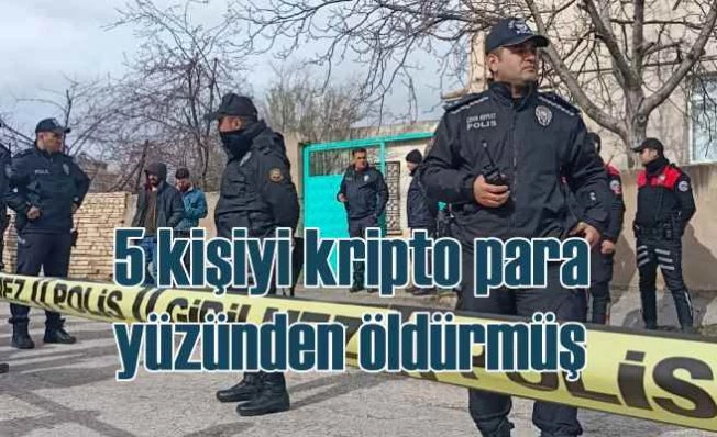Elazığ'da 5 kişi, kripto para yüzünden öldürülmüş