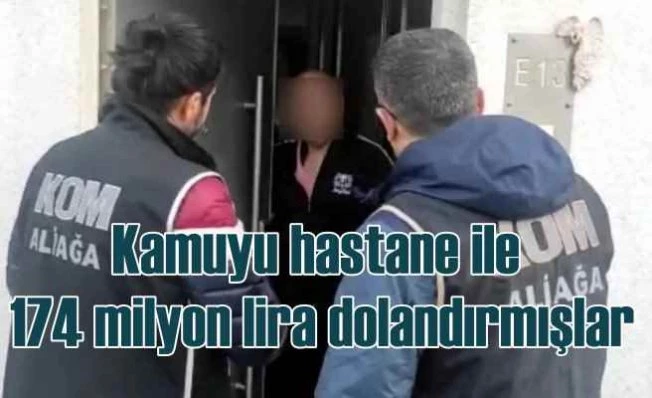 Hastane üstünden devleti 157 milyon lira dolandırmışlar