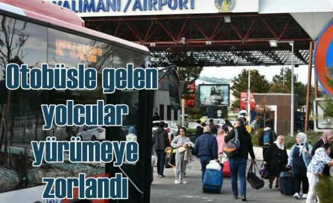 Havalimanı yolcuları partizanlığın kurbanı oldu