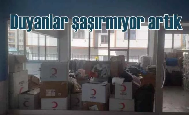 Kızılay yardım malzemeleri kaçak tarikat yurdunda çıktı