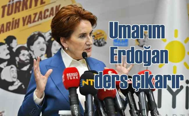 Akşener | Kara propagandaya karşı milletimiz olgunluk gösterdi