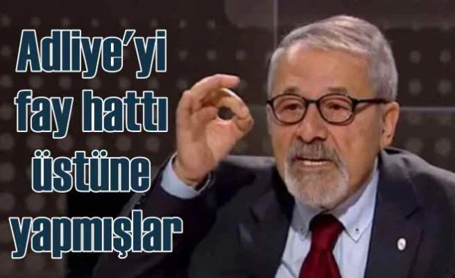 Aydın Adliye binasını fay hattına yapıyorlar