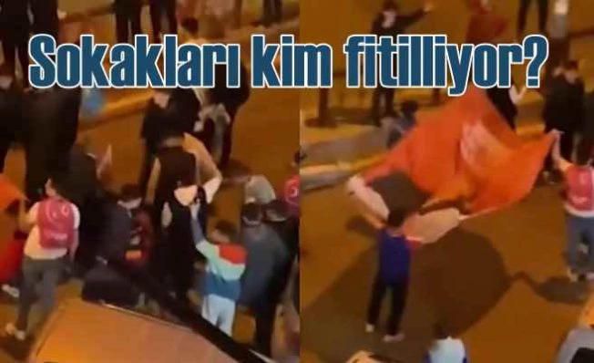 Erzurum'un sokaklarında gece boyunca provakasyon sürdü