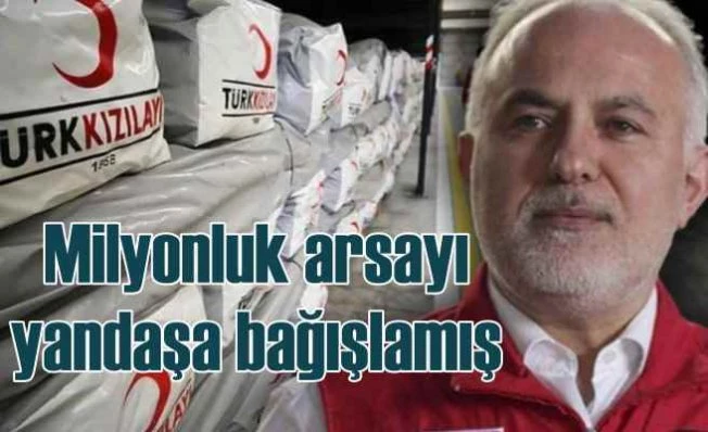 Kızılay, vatandaşın milyonluk bağışını yandaşa peşkeş çekmiş