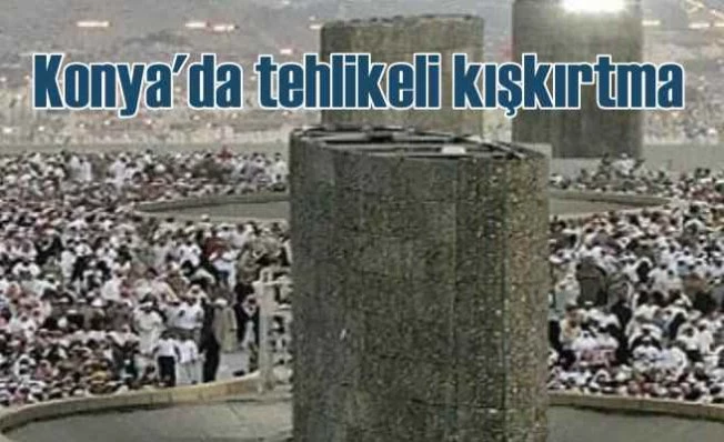 Kızılay yardımı unuttu, Konya'da provakasyona girişti