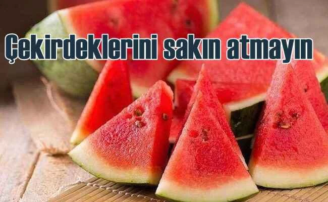 Karpuz Çekirdeğini atmayın | Çilt rahatsızlıklarına iyi geliyor