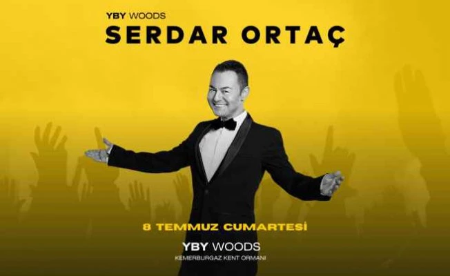 Serdar Ortaç YBY Woods’ta konsere hazırlanıyor