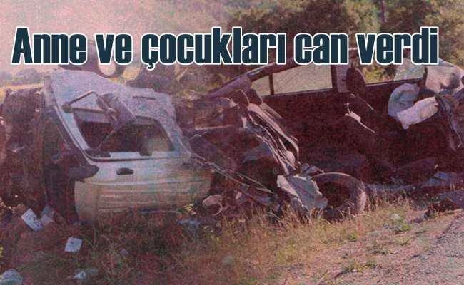 Tokat Almus'ta feci kaza, anne ve 2 çocuğu hayatını kaybetti