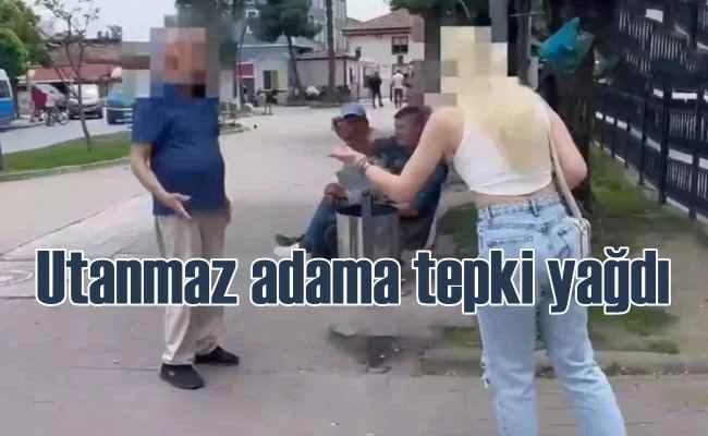 Utanmaz adam, kadınların giyiminden tahrik oluyormuş