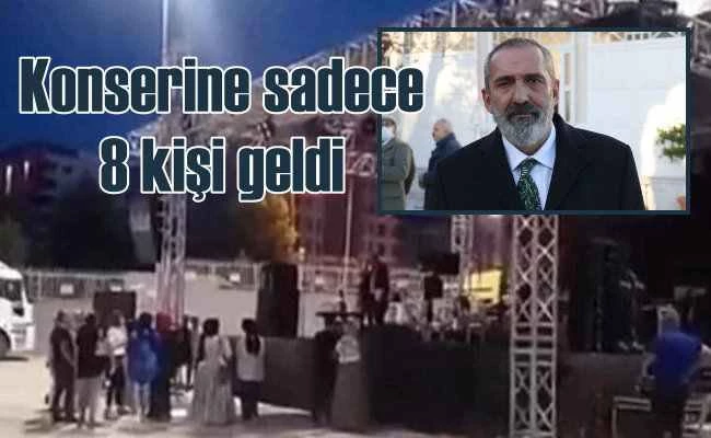 Yavuz Bingöl'e konserde izleyici şoku | Sadece 8 kişi geldi