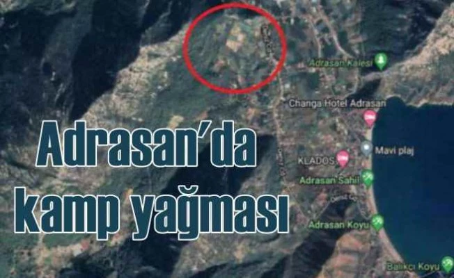 Adrasan'a kamp yağması | Kamp görünümlü otel yapılacak