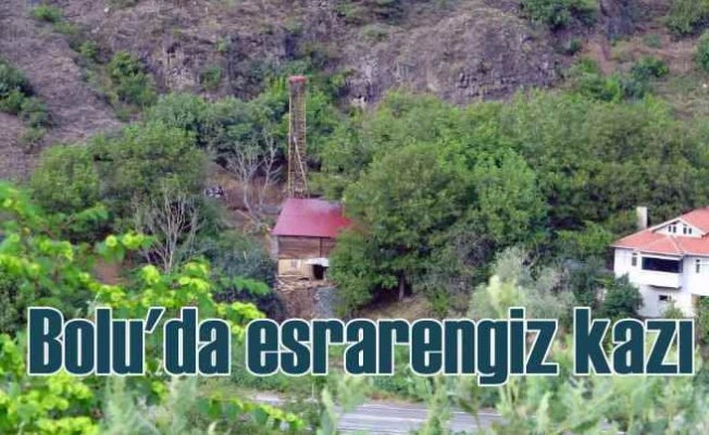 Bolu Mudurnu'da esrarengiz kazı | Ne aranıyor?