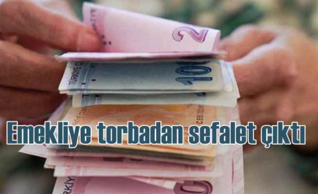 Emekliye sefalet zammı kabul edildi