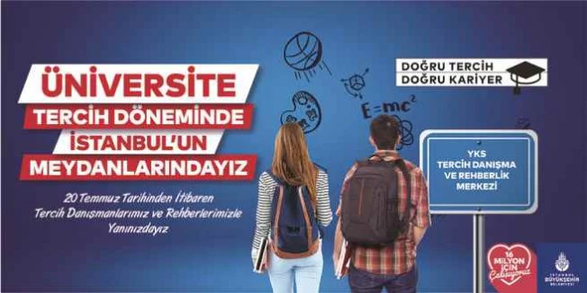 İBB'den üniversite adaylarına tercih desteği