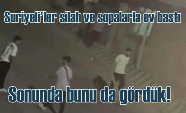 Kocaeli'nde Suriyeli'ler vatandaşın evini bastı, halk ayaklandı