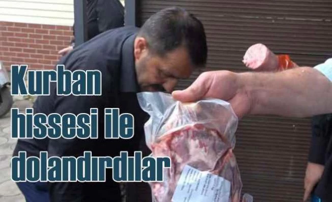 Kurban hissesi ile bin 800 kişiyi dolandırmışlar