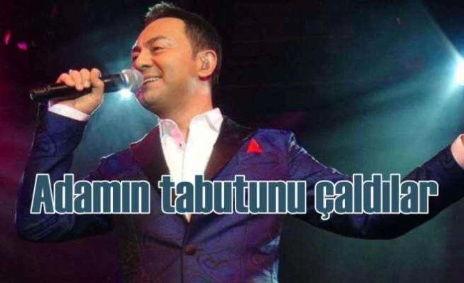 Serdar Ortaç'ın tabutunu çaldılar