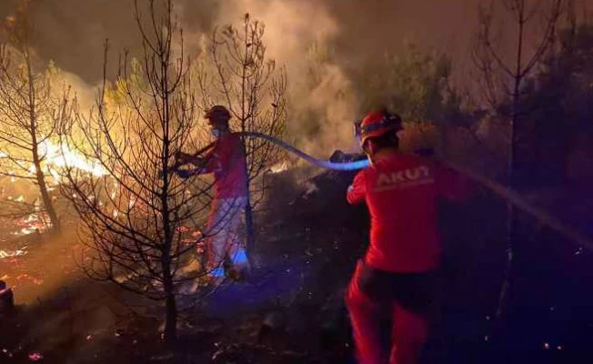 AKUT ekipleri, Çanakkale ve Bursa Yenice’de destek için sahada