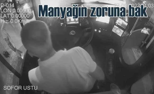 İETT otobüs şoförüne biber gazlı saldırı