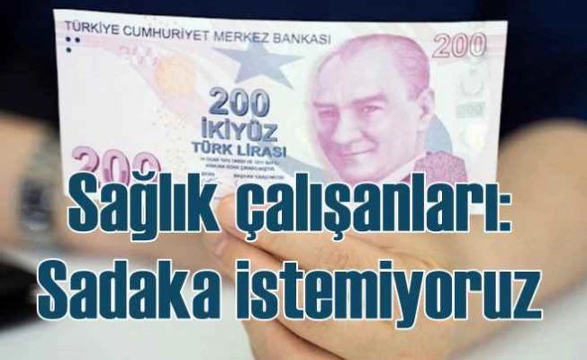 SAHİM-SEN teklif edilen zammı kabul etmedi | Sadaka istemiyoruz