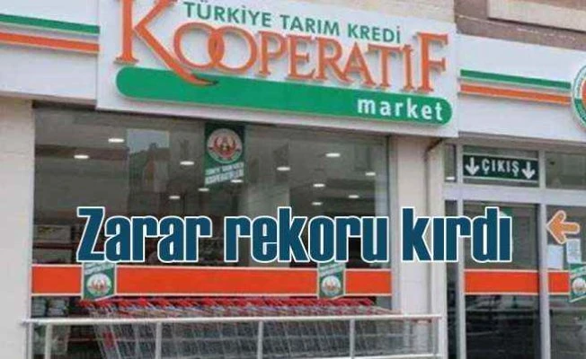 Tarım Kredi Mağazaları'nda büyük zarar