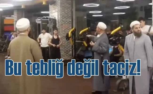 Tebliğciler, spor salonununda | 'Ahiretin müşterisi olun'