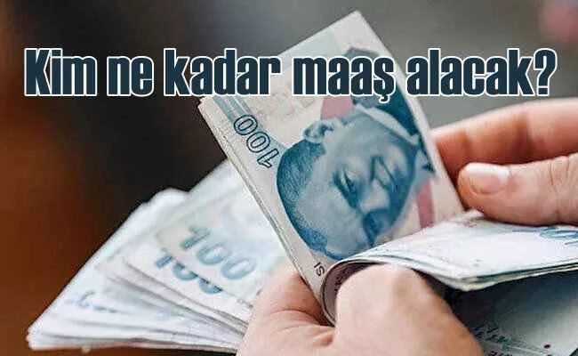 Zamlı memur maaşları ne olacak? Kim ne kadar maaş alacak?