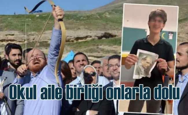 Atatürk posterine saldırı | Okulun aile birliğinde ünlü AKP'liler var