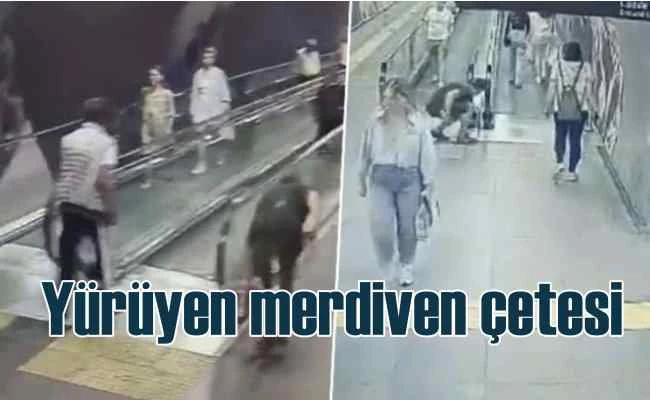 İBB'den, yürüyen merdiven çetesi için suç duyurusu