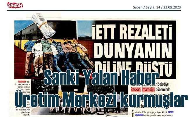 İBB'yi yıpratmak için 'Yalan Haber Üretim Merkezi' kurmuşlar