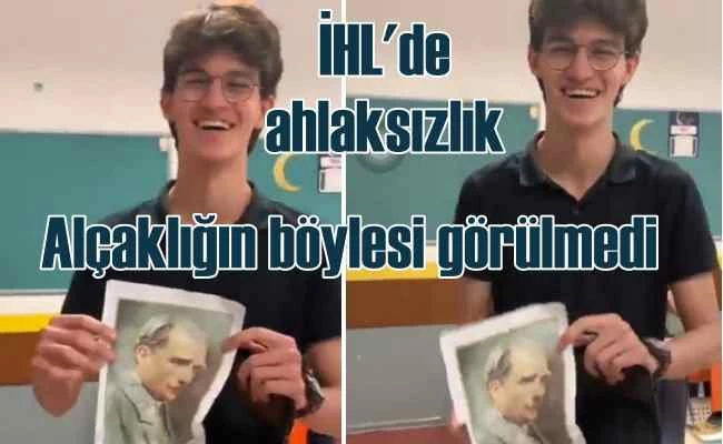 İHL öğrencisinin ahlaksızlığı kamuoyunda sert tepkilere neden oldu