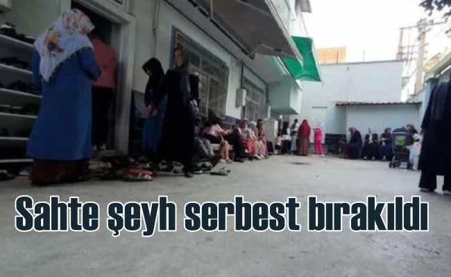 Randevu ile muska yazan sahte şeyh serbest