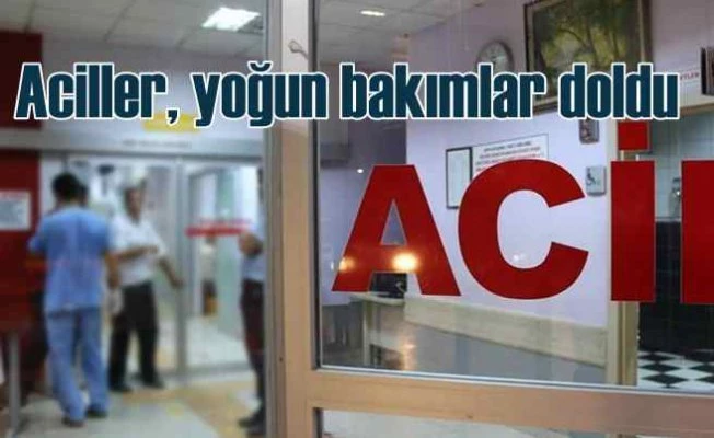 Aciller ve yoğun bakımlarda kış yoğunluğu