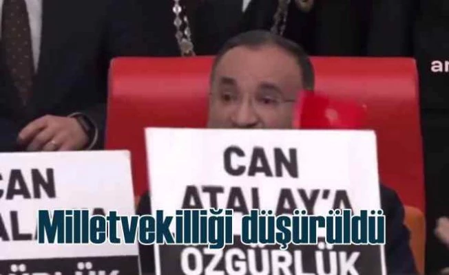 Can Atalay'ın milletvekilliği düşürüldü