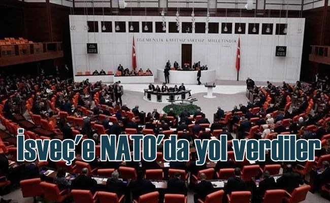 İsveç'in NATO üyeliğine Meclis'ten onay çıktı