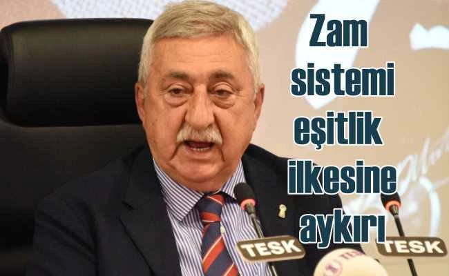 Palandöken | Emekli maaş zamları arasında ayrım yapılmamalı