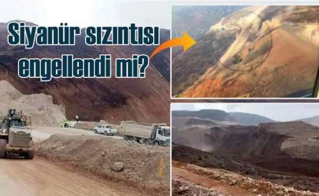 Erzincan İliç'te altın madeni faciası | Siyanür sızması engellendi