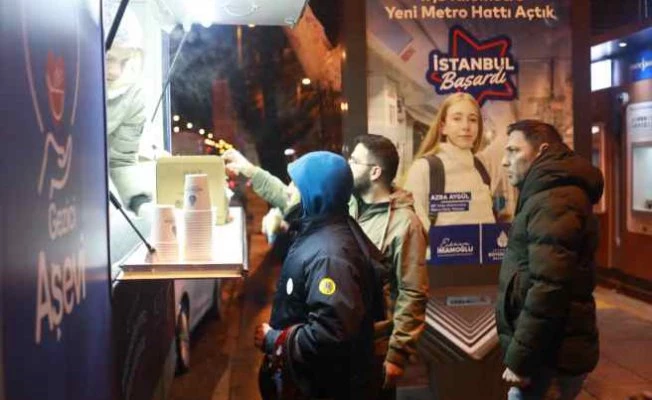 İBB'nin gezici aşevleri hizmete girdi