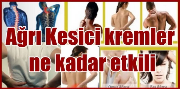Ağrı kesici krem, Ağrı Kesici Krem Nasıl kullanılır