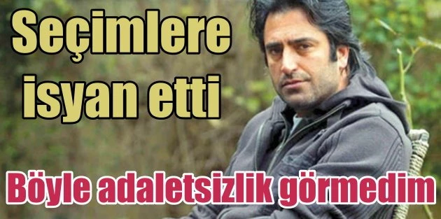 Mahsun Kırmızıgül seçimlere isyan etti